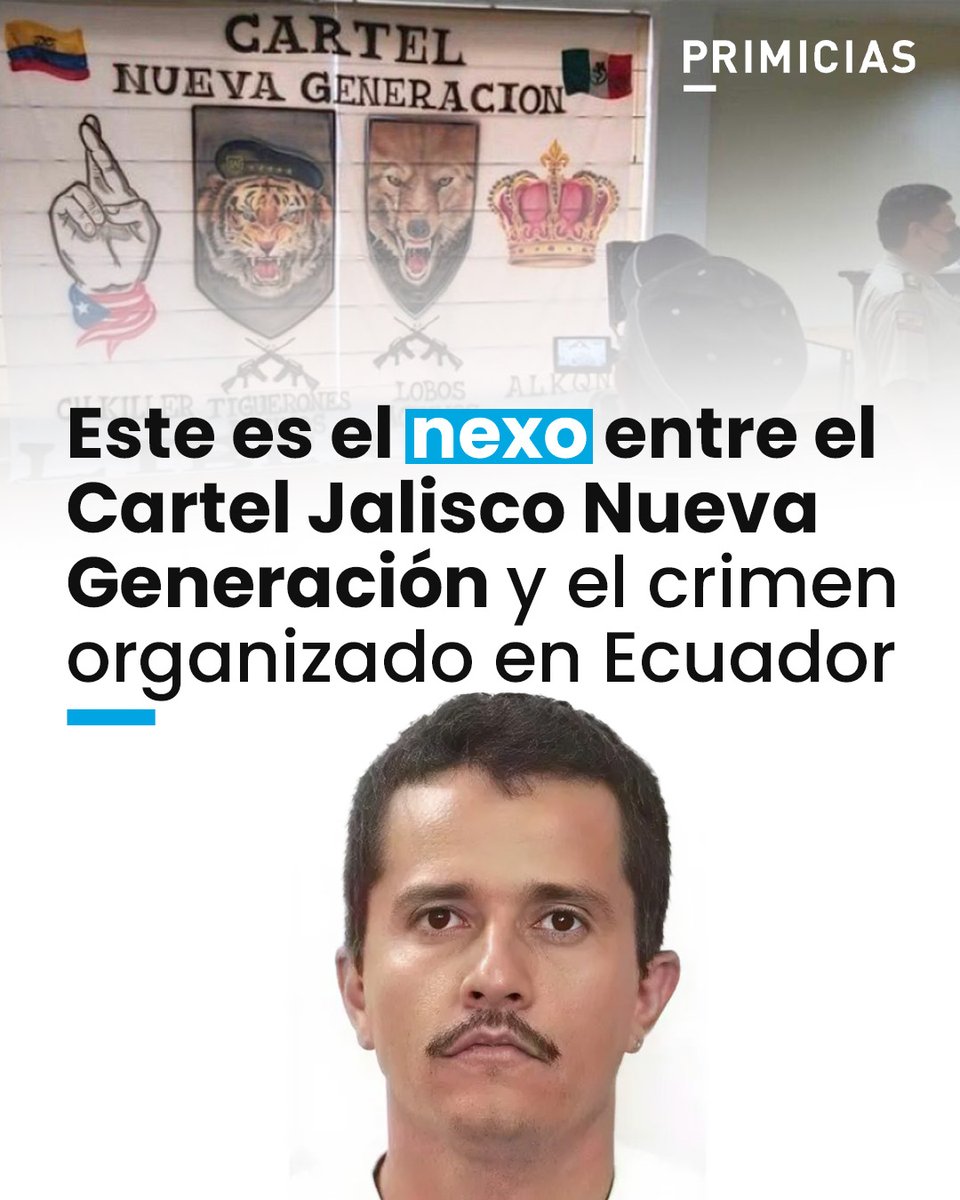 La muerte de alias ‘El Mencho’, abatido en México, ha dejado sin líder al poderoso y cruel Cartel de Jalisco Nueva Generación, organización delictiva que expandió sus tentáculos en Ecuador. prim.ec/wjEk50YjJMZ