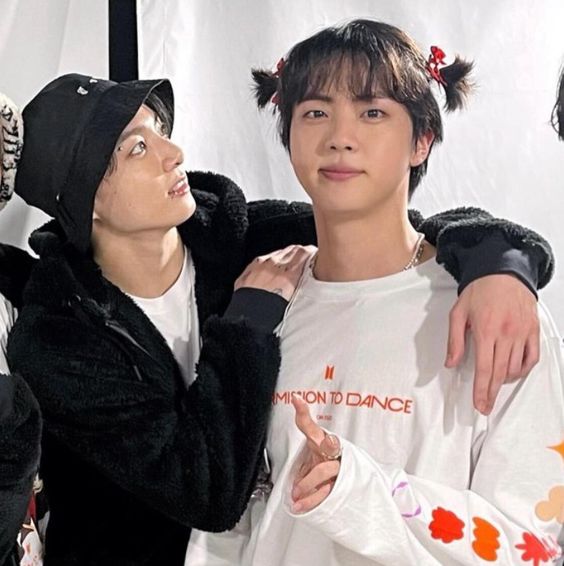 My Jin hyung is the cutest