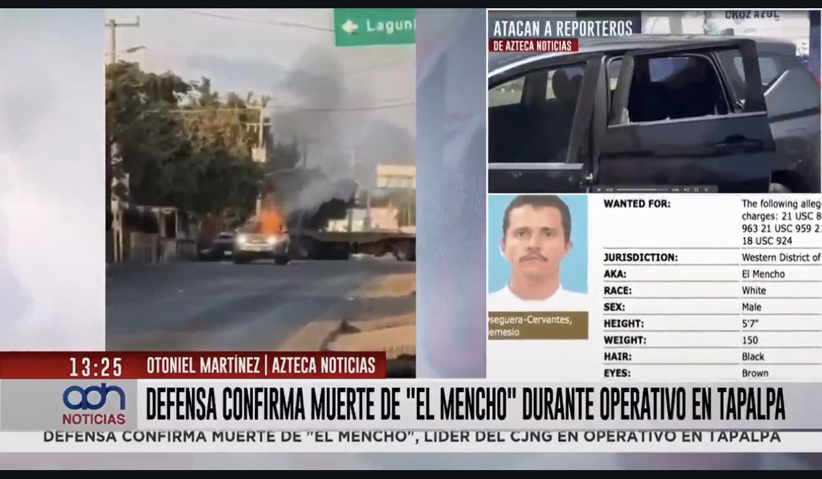 🚨 Lo de Guadalajara es grave.
Si un narco paraliza un aeropuerto internacional, ya no es solo crimen: es pérdida de control de un estado fallido por socialismo. 

México hoy. Ojo la región.