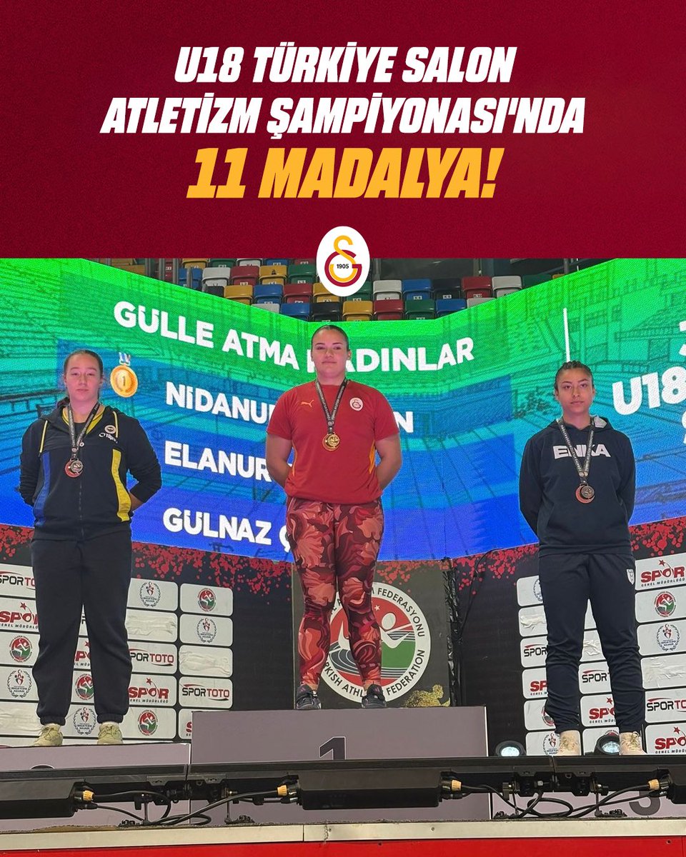 Galatasaray Atletizm tweet media