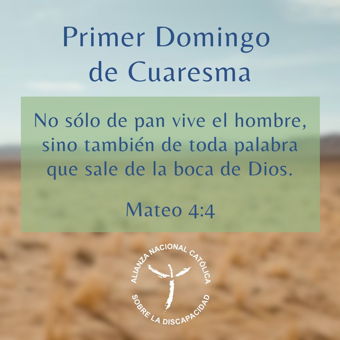 NCPDenEspanol's tweet photo. Durante este primer domingo de Cuaresma, la Iglesia recuerda la tentación de Jesús en el desierto. Que tengamos la fe y el coraje de responder como Él ante cualquier prueba.

¡NCPD les desea un fructífero comienzo de Cuaresma! https://t.co/s6vuY37eC4