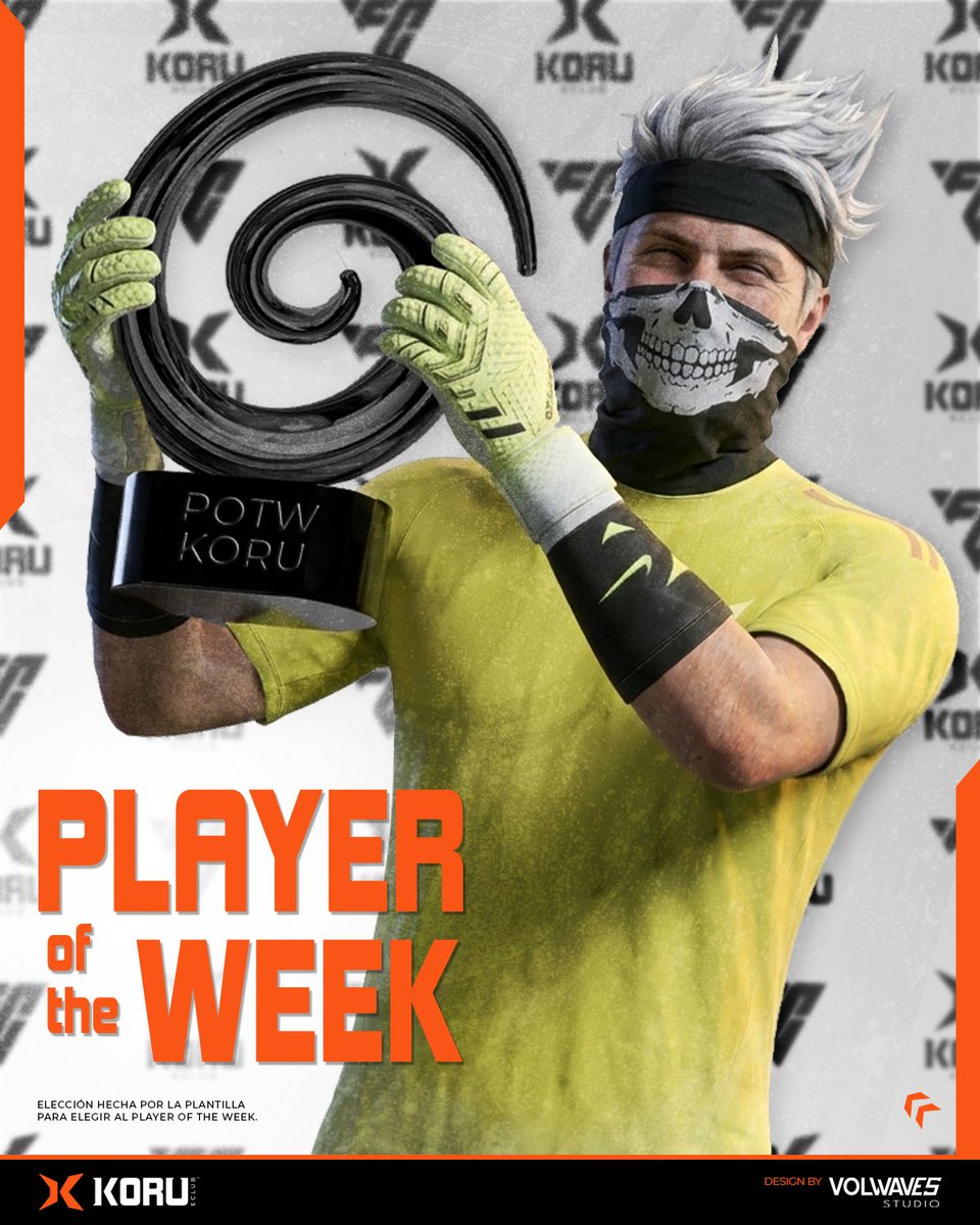 ⭐KORU POTW | Semana IV 

<a href="/Cristianloki21/">MURO_ koru</a> repite el KORU Player of the Week por segunda semana consecutiva.

@VolWaves | #KoruNation #Believe🌀