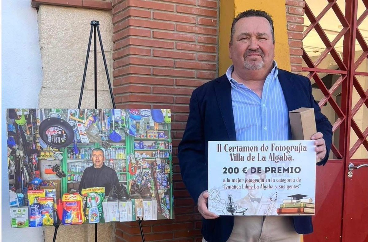 photoalgaba's tweet photo. Primer premio en el II Certamen de fotografía Villa de La Algaba en la categoría de: 
Temática libre ambientada en La Algaba y sus gentes.

“Enrique, tercera generación”

Gracias por tu disposición Enrique Tristán https://t.co/I3WFICYDk1