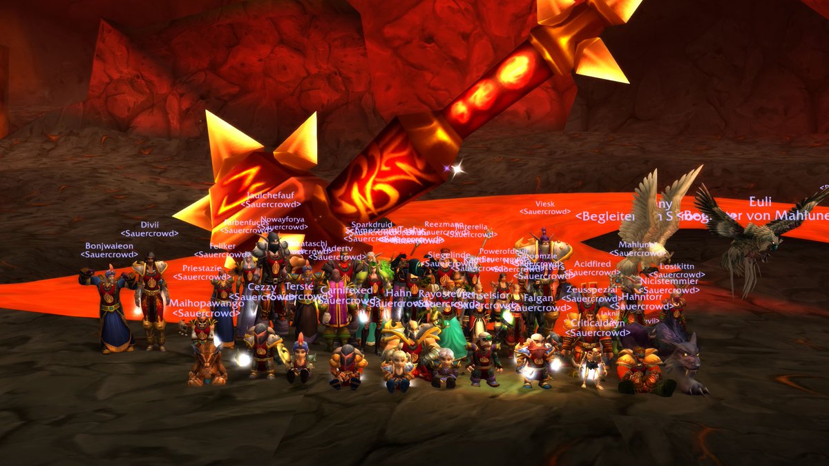 #SAUERCROWD FIRST TRY MOLTEN CORE HARDCORE FULLCLEAR ☑️