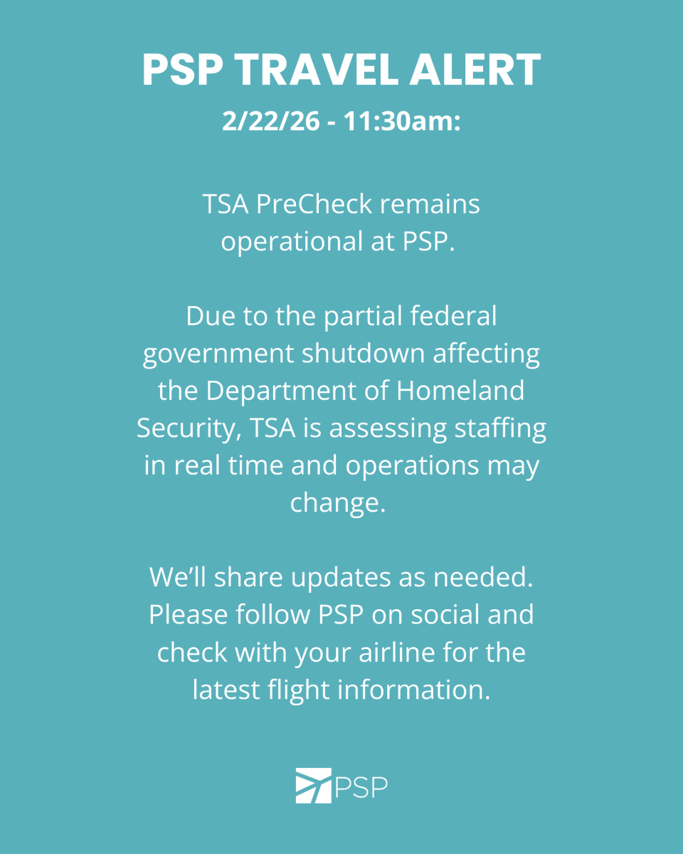 Palm Springs International Airport tweet media