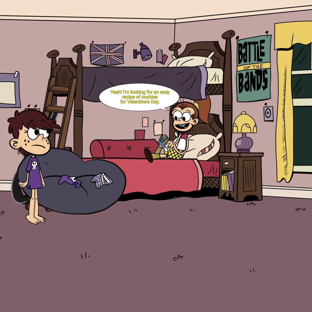 LinneausGallery's tweet photo. Pagina 5
Luan tiene planes para su San Valentín.
Quiere preparar unas galletitas para su persona especial. 💛💙

#TheLoudHouse #LunaLoud #LuanLoud https://t.co/dKkQWhaLSw