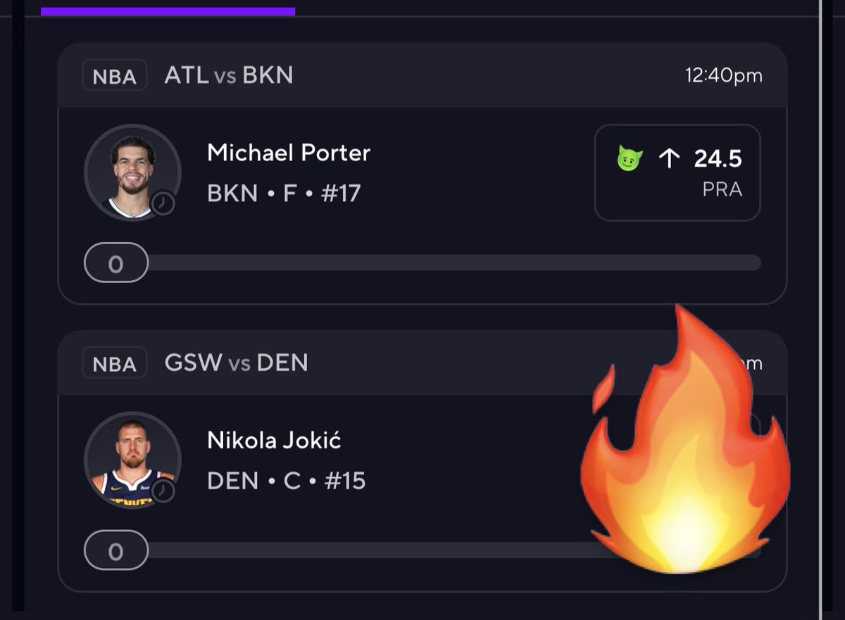 MikezPicks's tweet photo. POTD MPJ Goblin PRA!🤑💰🔥 Easy Cash today. If you guys want to get this FREE slip it’s in the discord. Just join here https://t.co/UAq2eAvTMP goodluck 🤑💪🏽
#PrizePicks #POTD #GamblingX #SportsBettingX #NBA https://t.co/8fIXJpzVic