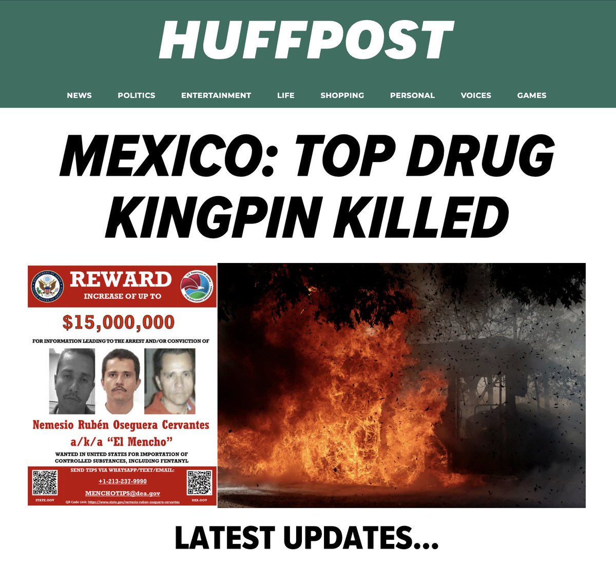 HuffPost tweet media