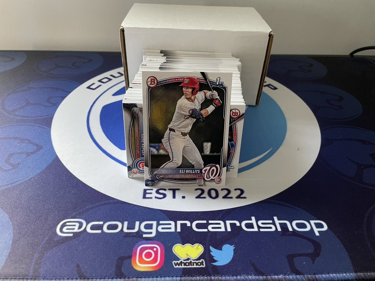 CougarCardShop's tweet photo. 2025 Bowman Draft (Paper)
• Price: $35 Shipped (Tracked &amp; Protected) 📦
• Condition: Pack fresh / Crisp corners
• Includes: Full 200-card base set
Don’t wait for these guys to hit Double-A—get the whole set now for the price of a few blasters. DM to claim yours! 💎 https://t.co/HWdzH8K6gN