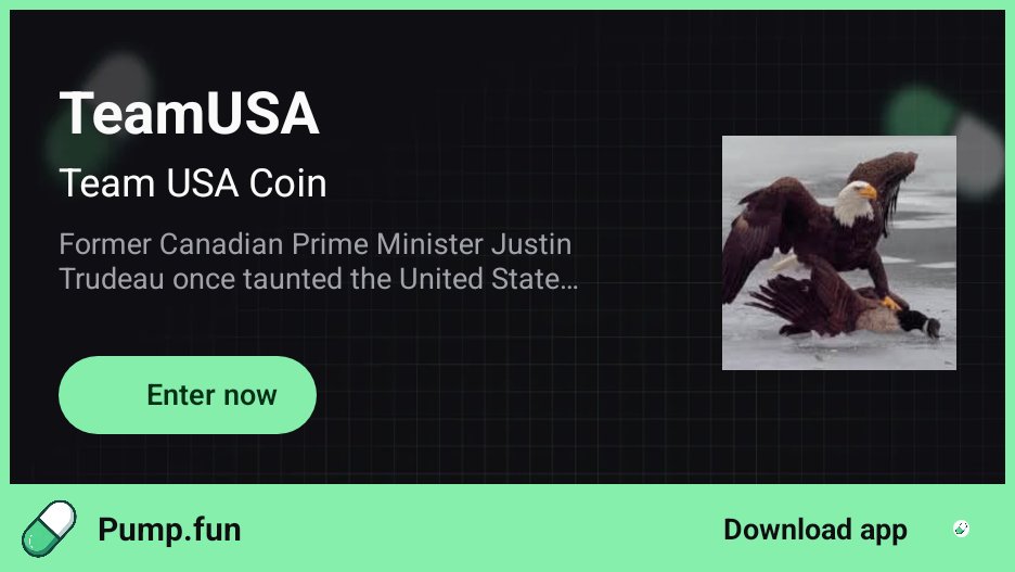 $TeamUSAcoin #AirdropAlert in 20 minutes!!! 

Former Canadian Prime Minister Justin Trudeau once taunted the United States. Here's how the White House responded after Team USA won the Gold! #USAUSA #TeamUSACoin

#GOTEAMUSA