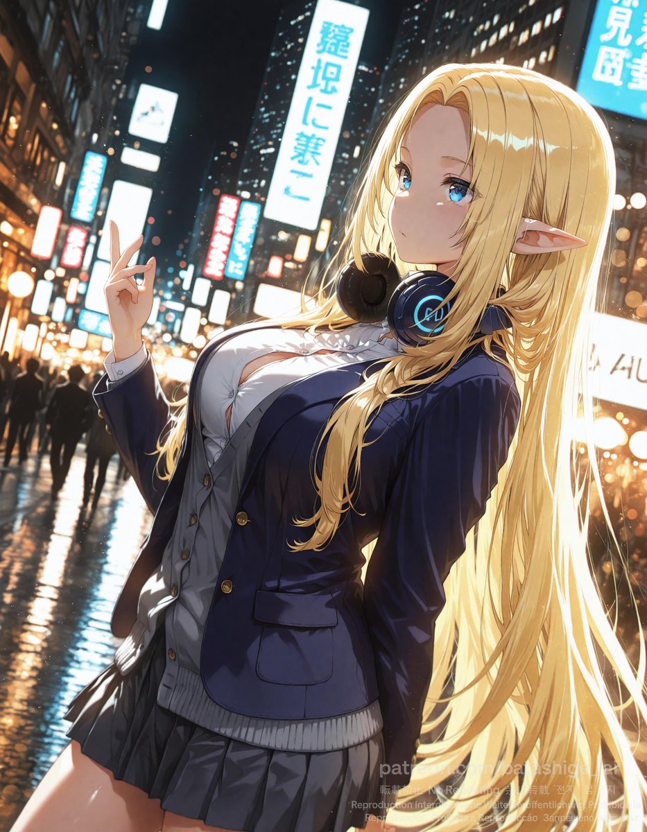 二次創作イラスト1点掲載。詳細はプロフのリンクからどうぞ。 #AI