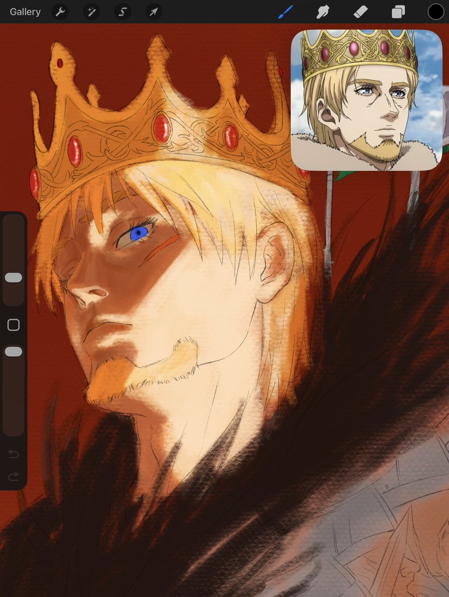 Bino2306's tweet image. Some wips of my favourite evil twink 
#VINLAND_SAGA