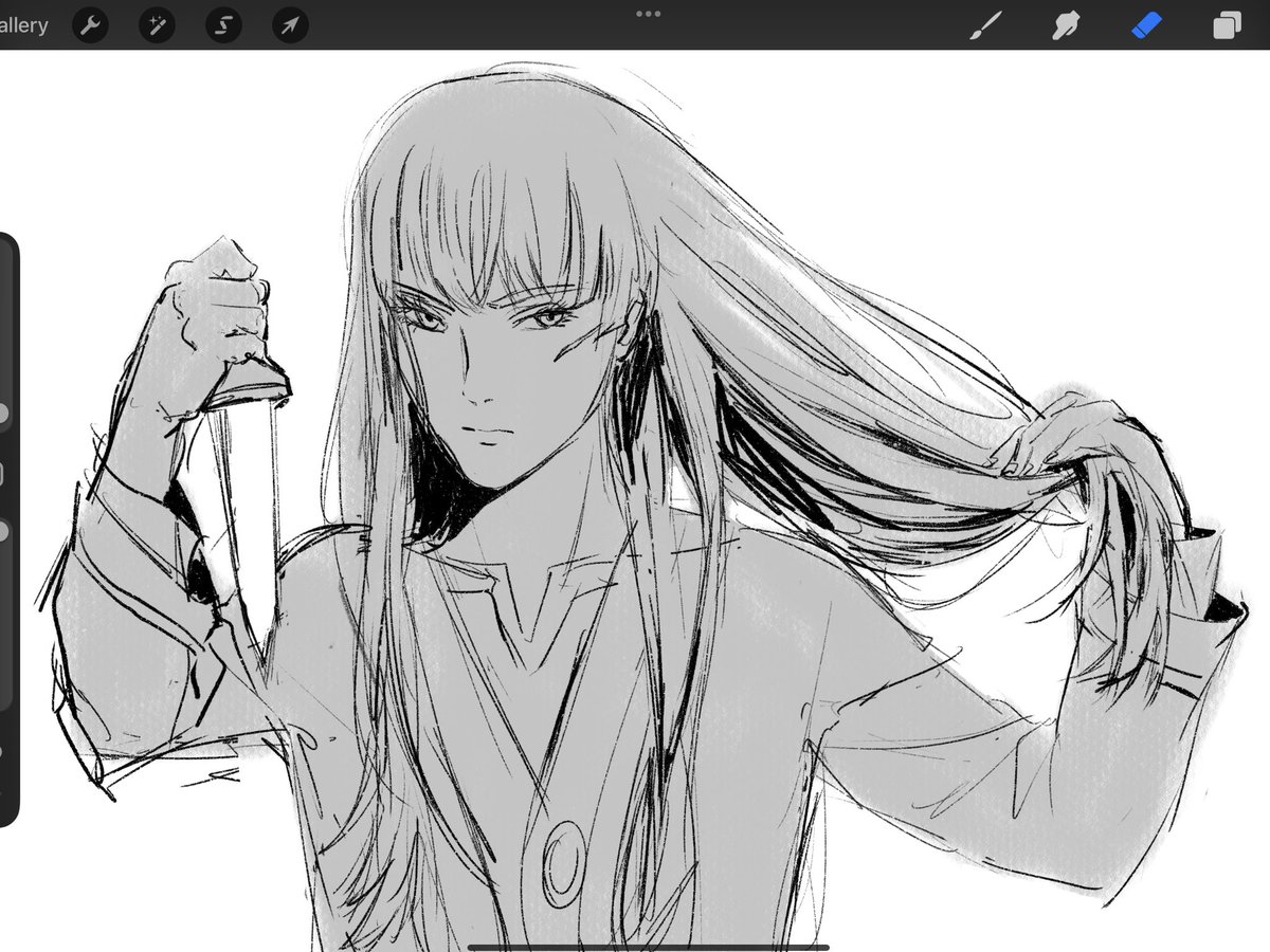Bino2306's tweet image. Some wips of my favourite evil twink 
#VINLAND_SAGA