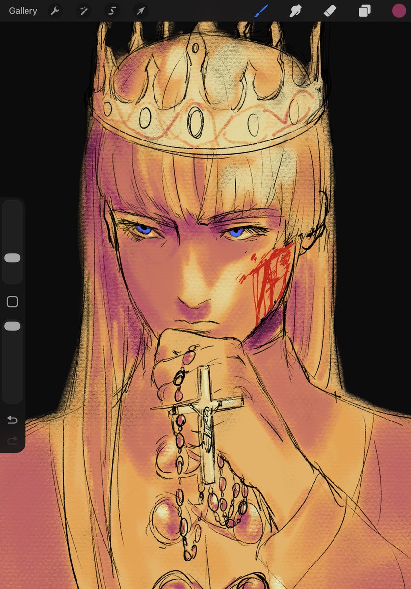 Bino2306's tweet image. Some wips of my favourite evil twink 
#VINLAND_SAGA