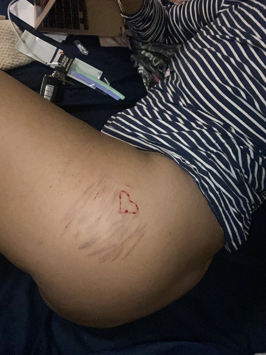 gave myself a heart cut this week