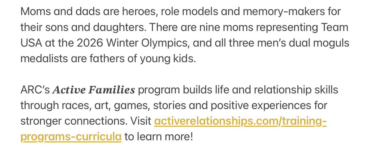 Active Relationships Center tweet media