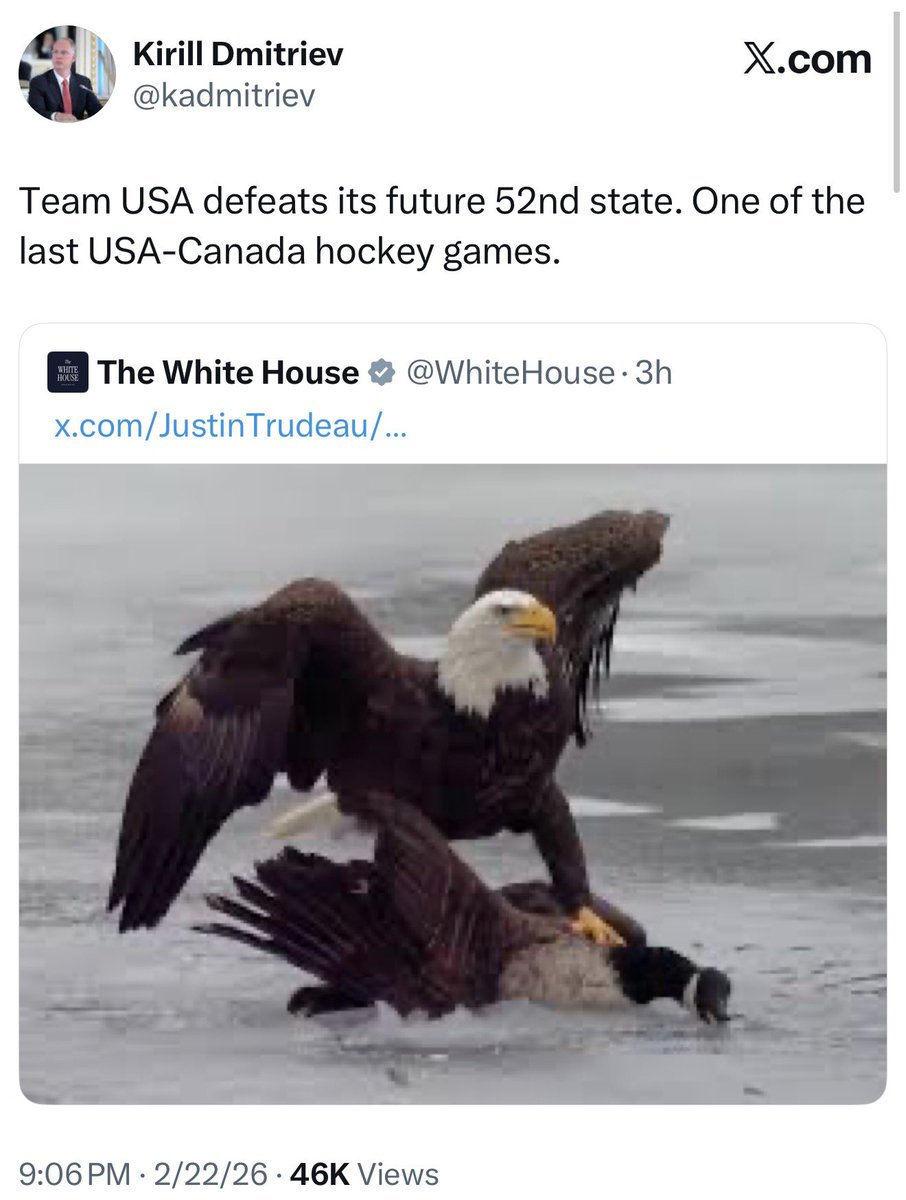 JayinKyiv's tweet image. Russia absolutely jubilant about Trump's looming war against Canada, and everyone else.