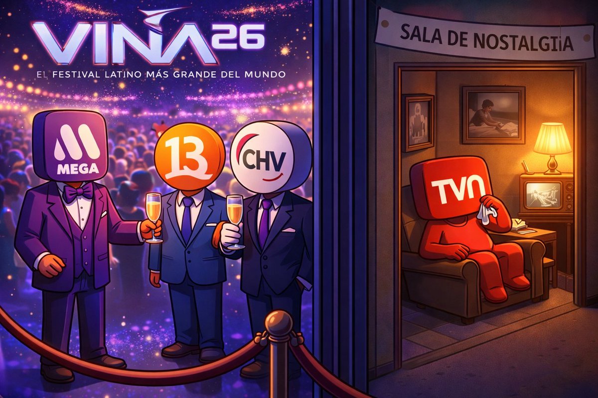 <a href="/ElTelemaniatico/">El Telemaniatico</a> <a href="/TVN/">TVN</a> es el abuelito pobre que vive de la nostalgia del Chavo, Cantinflas, las bíblicas y el día menos pensado pero ya no gusta de ir fiestas