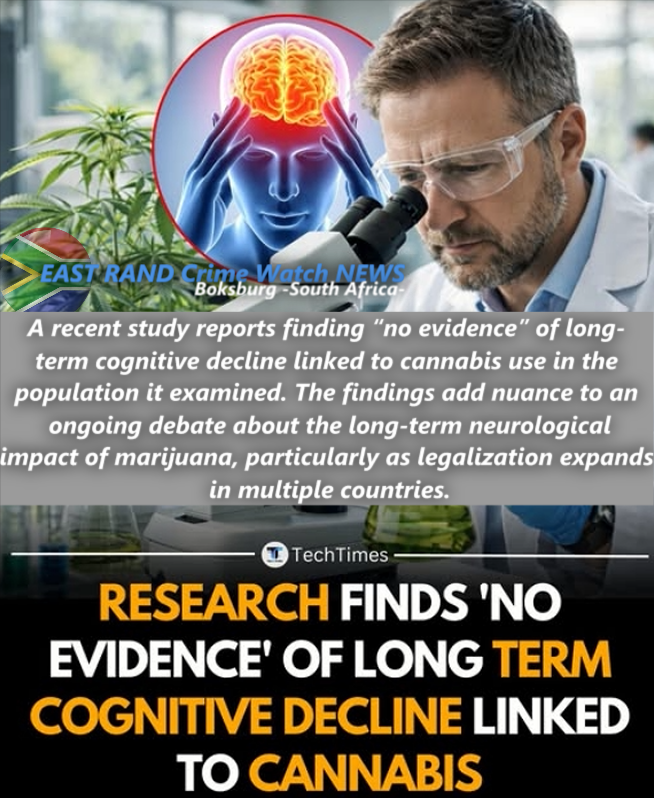 cbdoilRSA's tweet photo. #marijuanaisnedication #cannabiscures #weedlife 
New Research Update: A recent study reports finding “no evidence” of long-term cognitive decline linked to cannabis use in the population it examined. The findings add nuance to an ongoing debate about the long-term neurological impact of marijuana, particularly as legalization expands in multiple countries.
Researchers evaluated memory, attention, and executive function over extended follow-up periods and did not observe significant lasting impairment among adult users in the study sample. However, scientists emphasize that outcomes can vary depending on frequency of use, age of first exposure, dosage, and individual health factors. Many experts continue to caution that adolescent brain development may respond differently.
As cannabis policy evolves, research continues to examine both potential risks and therapeutic benefits. While this study suggests long-term cognitive decline may not be universal among adult users, health professionals still recommend moderation and informed decision-making.

EAST RAND Crime Watch NEWS
Boksburg -South Africa-
#eastrand #crimewatch #sportsnews #weatherupdate #schoolsportsnews
