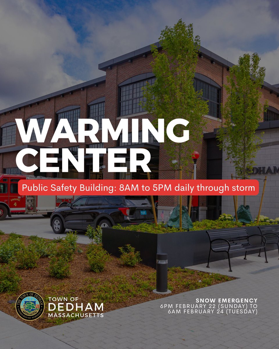 Town of Dedham tweet media