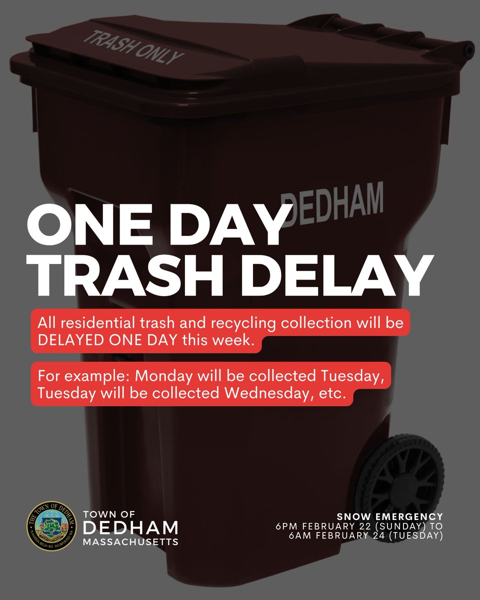 Town of Dedham tweet media
