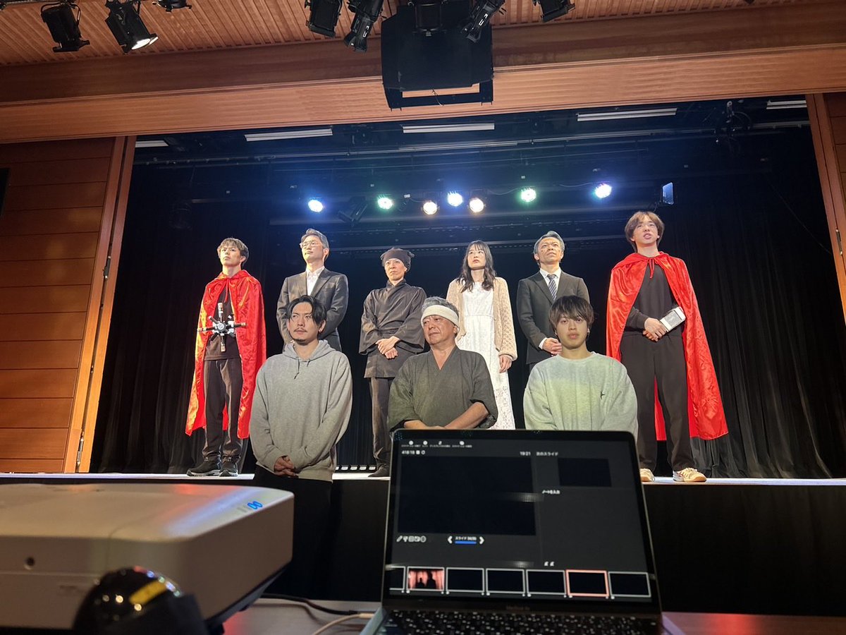 ojitangah's tweet photo. 劇団GAH
GAH series episode 7
「幕があがる」
感動の中、終演。
皆様、有難うございました https://t.co/P5RgzhO695