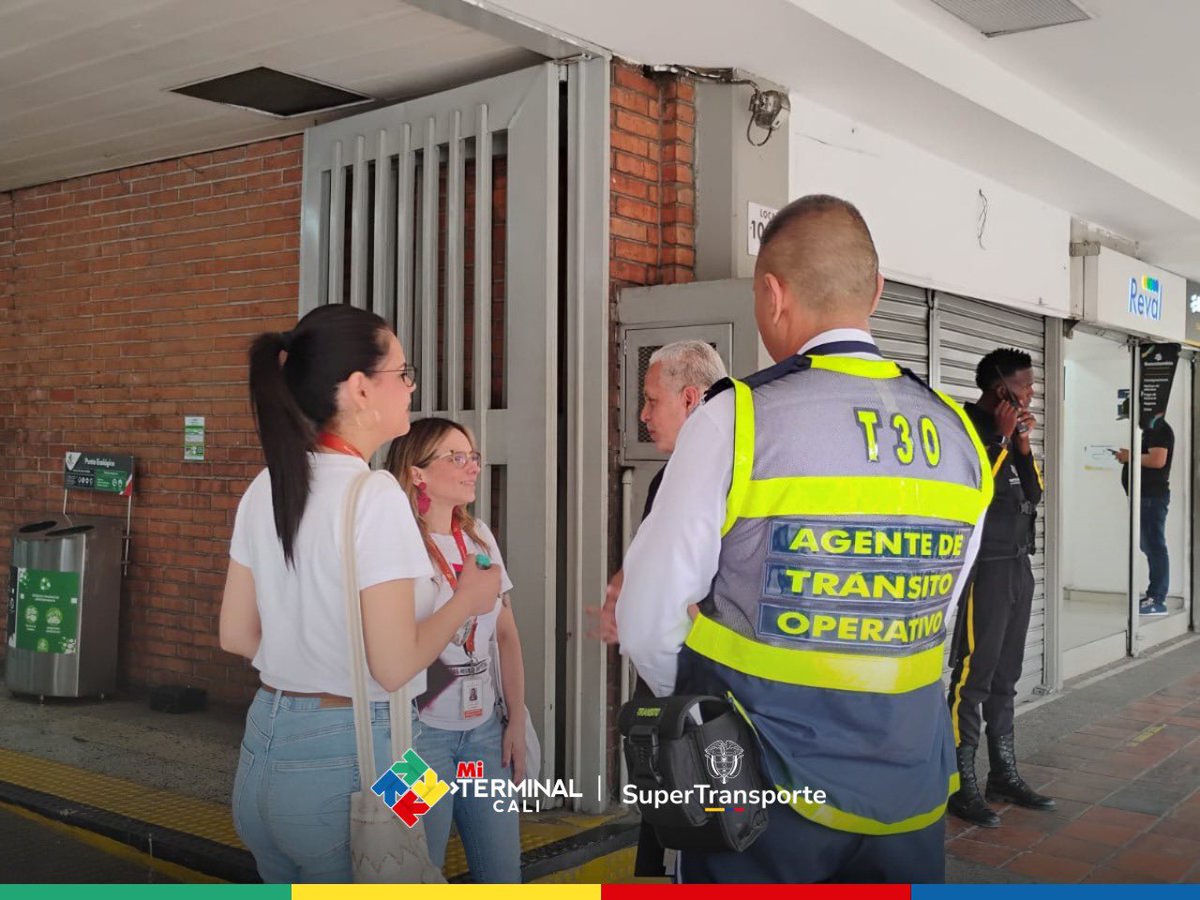En Mi Terminal Cali recibimos la visita de la <a href="/Supertransporte/">SuperTransporte 🇨🇴</a> 🤝

Dialogamos sobre futuras campañas, el punto fijo de atención y realizamos un recorrido por nuestras instalaciones, reafirmando nuestro compromiso con el bienestar de nuestros usuarios.