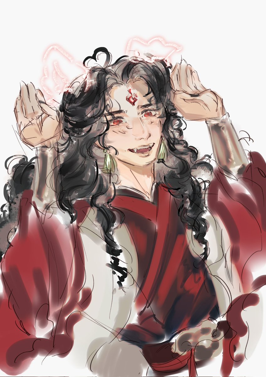 the demon emperor can't be this cutieful?! 🐶
long time no post! so quick binghe practice, i want to draw more #svsss soon