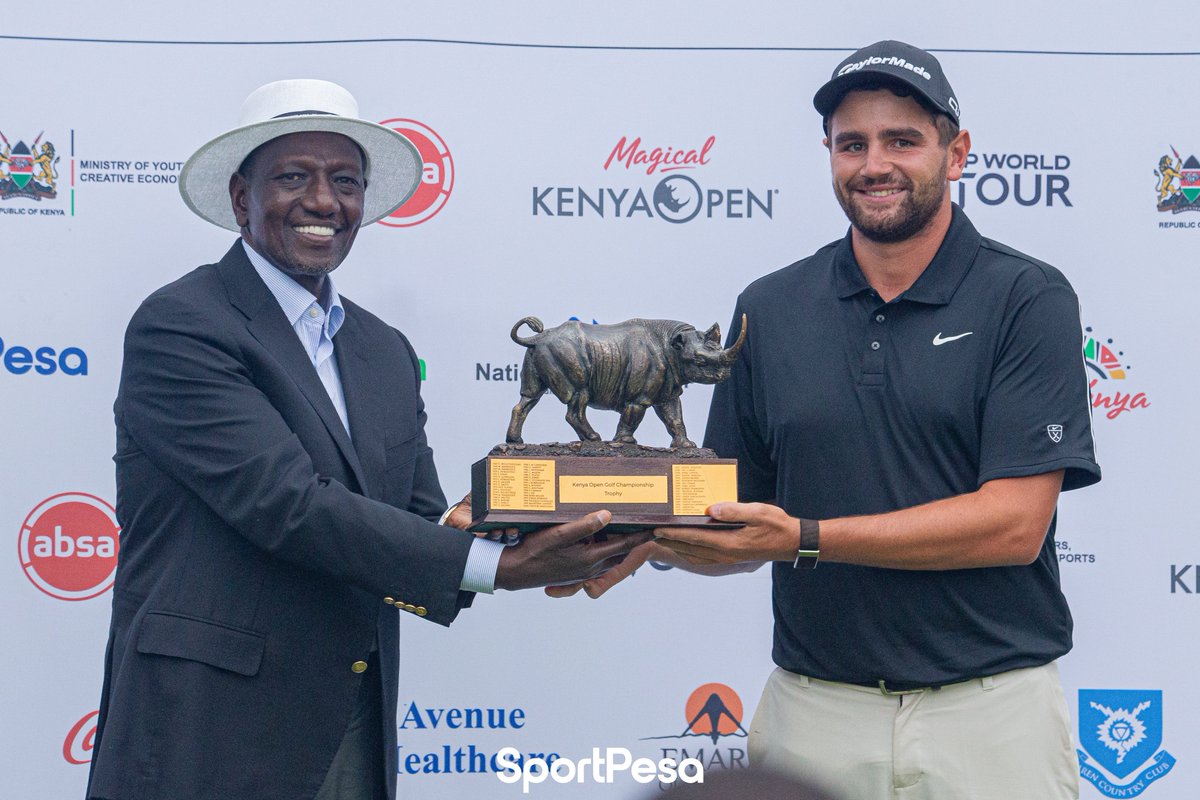 FanakaStudios's tweet image. A dream victory for Casey Jarvis 🏆

A resilient week for Njoroge Kibugu, Making it Count at Karen Country Club 🇰🇪⛳

#MagicalKenyaOpen2026 #MakeItCount