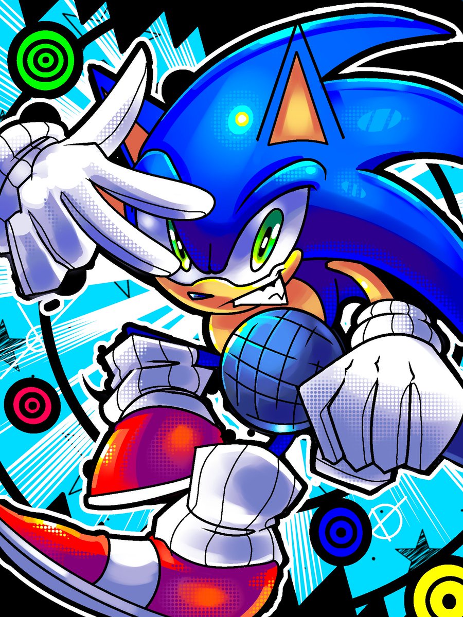 Sonic The Funk fanart I made because it’s a cool mod! 

#SonicTheHedgehog #sonicfanart #fridaynightfunkin