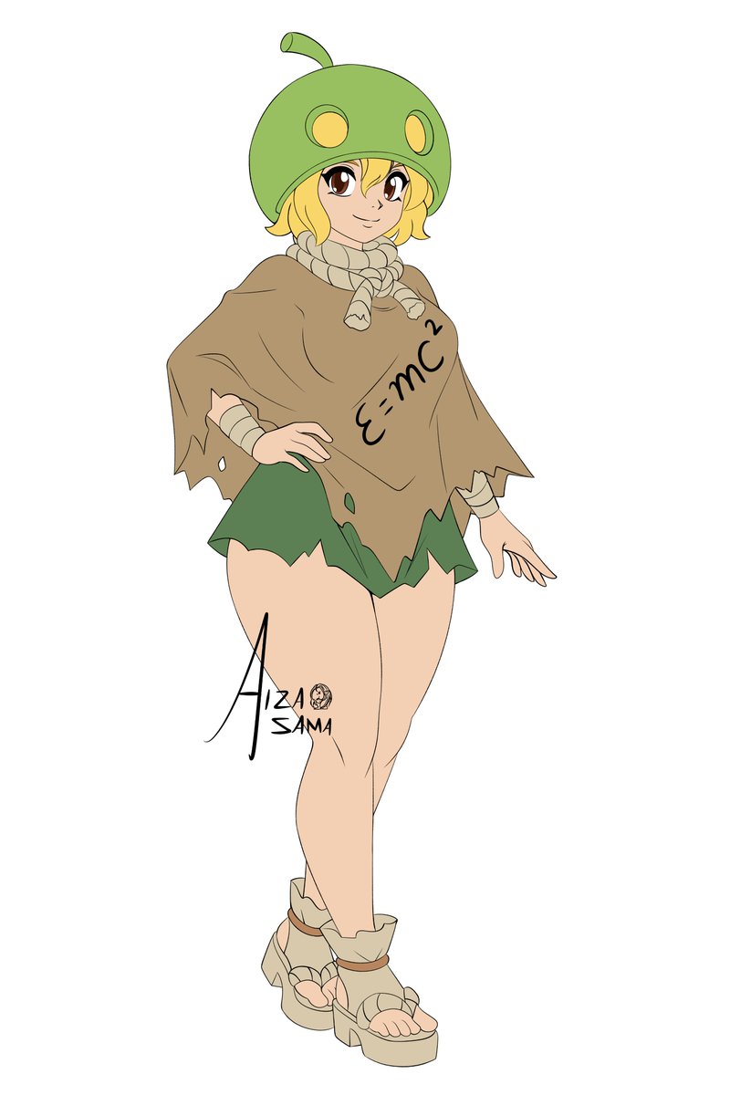 A random character i wanted to draw

This time Suika from Dr.Stone, a big one of course.

#opencommission 
#DrSTONE 
#DigitalArtist