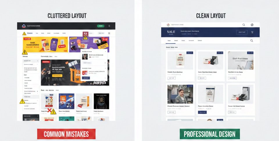 devlionbd's tweet image. 3 common mistakes killing eCommerce sales:
• Confusing layout
• Slow pages
• Poor mobile design
A redesign fixes all three.
#ecommerceproblems #websitemistakes #redesignwebsite #woocommercehelp #onlinebusiness
