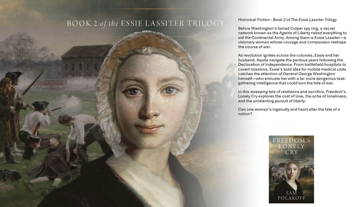 It’s almost here! Book 2 of The Essie Lassiter Trilogy will be released on March 29. Can one woman’s ingenuity and heart alter the fate of a nation?

Pre-order now at Amazon.
#historicalfiction #WomensFiction #essielassiter #newrelease