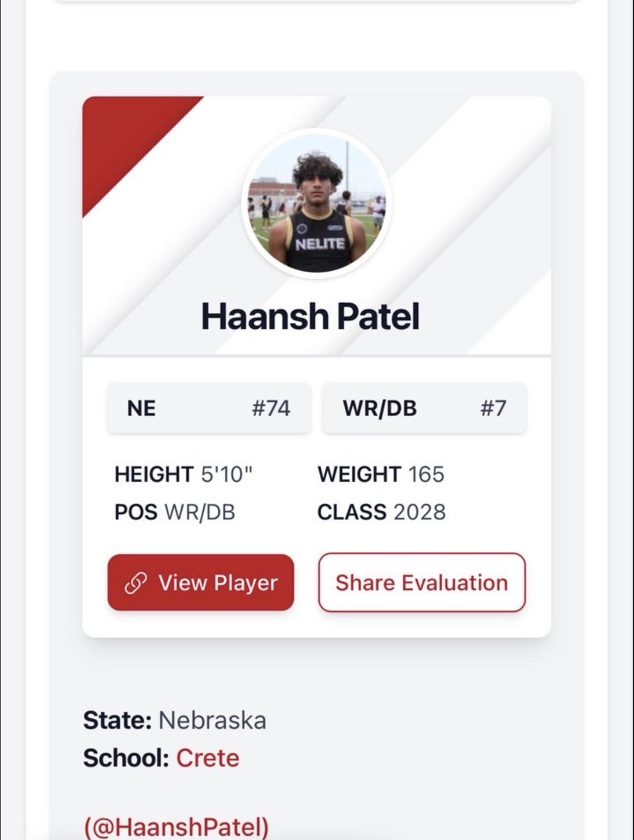 Haansh Patel tweet media