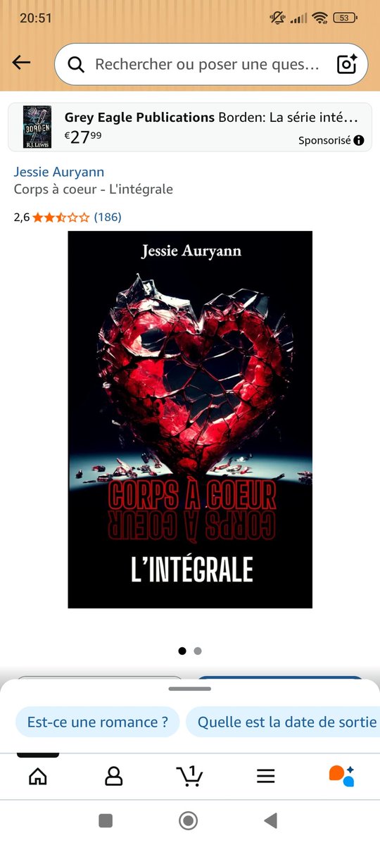 Si vous pouviez signaler ce livre sur Amazon pour contenu illégal. 
C'est une dark romance contenant des scènes de VSS pédophiles (beaucoup) sur un (très) jeune bébé. 
Pour plus d'info allez voir l'insta de Noémie Conte.