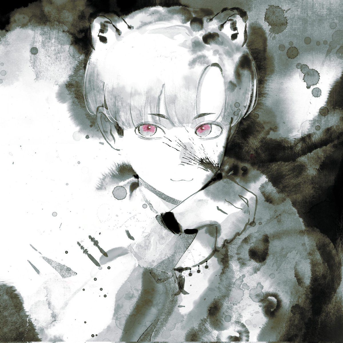 #No萬here
私心的產物，好想看豹子頭穿有大毛毛的衣服😌