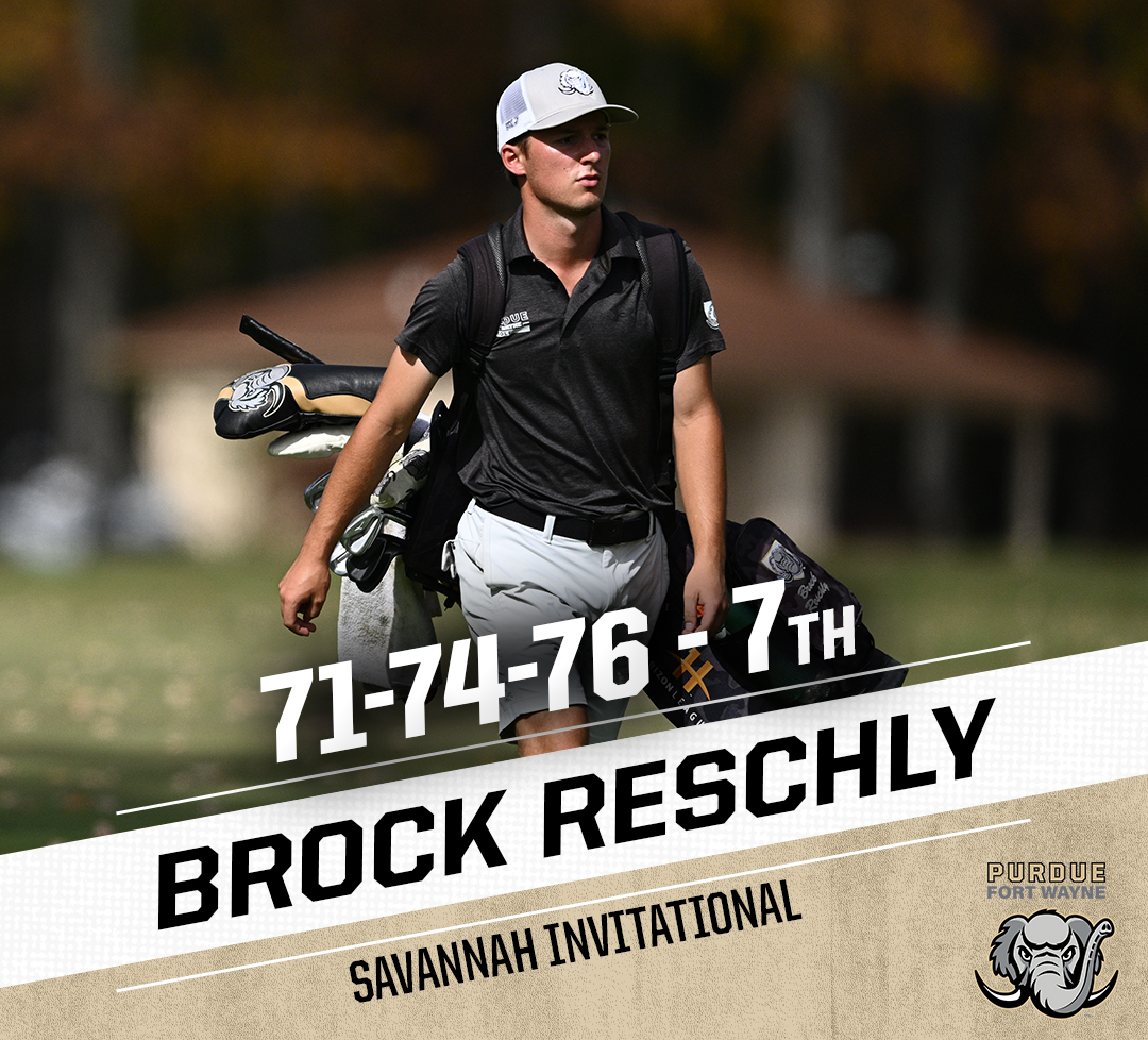 MastodonMGolf's tweet photo. Brock Reschly earned his second top-10 of the season and third of his career at the Savannah Invitational today with a two-day score of 221!

#FeelTheRumble #HLGolf https://t.co/bXM2ugdbou