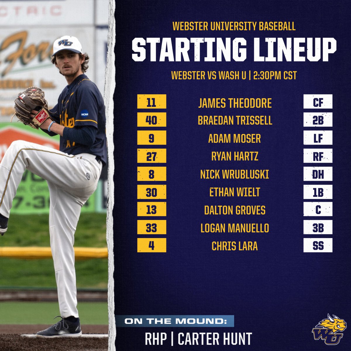 Webster Baseball tweet media