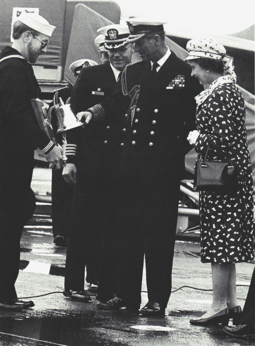 TodayIn1983's tweet photo. Today in 1983 

February 26 Queen Elizabeth II and Prince Philip begin their West Coast US visit (first since Bicentennial). #TodayIn1983 https://t.co/xws9TEiVUF