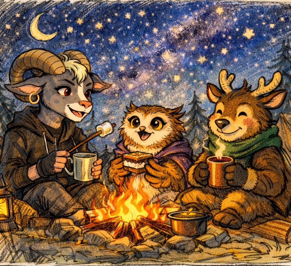 My first night at Camp Haven felt unreal.
The fire crackled while shadows danced between the trees and every spark carried a story waiting to be told.
Somewhere between laughter and glowing embers, I knew this journey had only just begun 🔥✨
<a href="/DataHaven_xyz/">DataHaven 🫎</a>