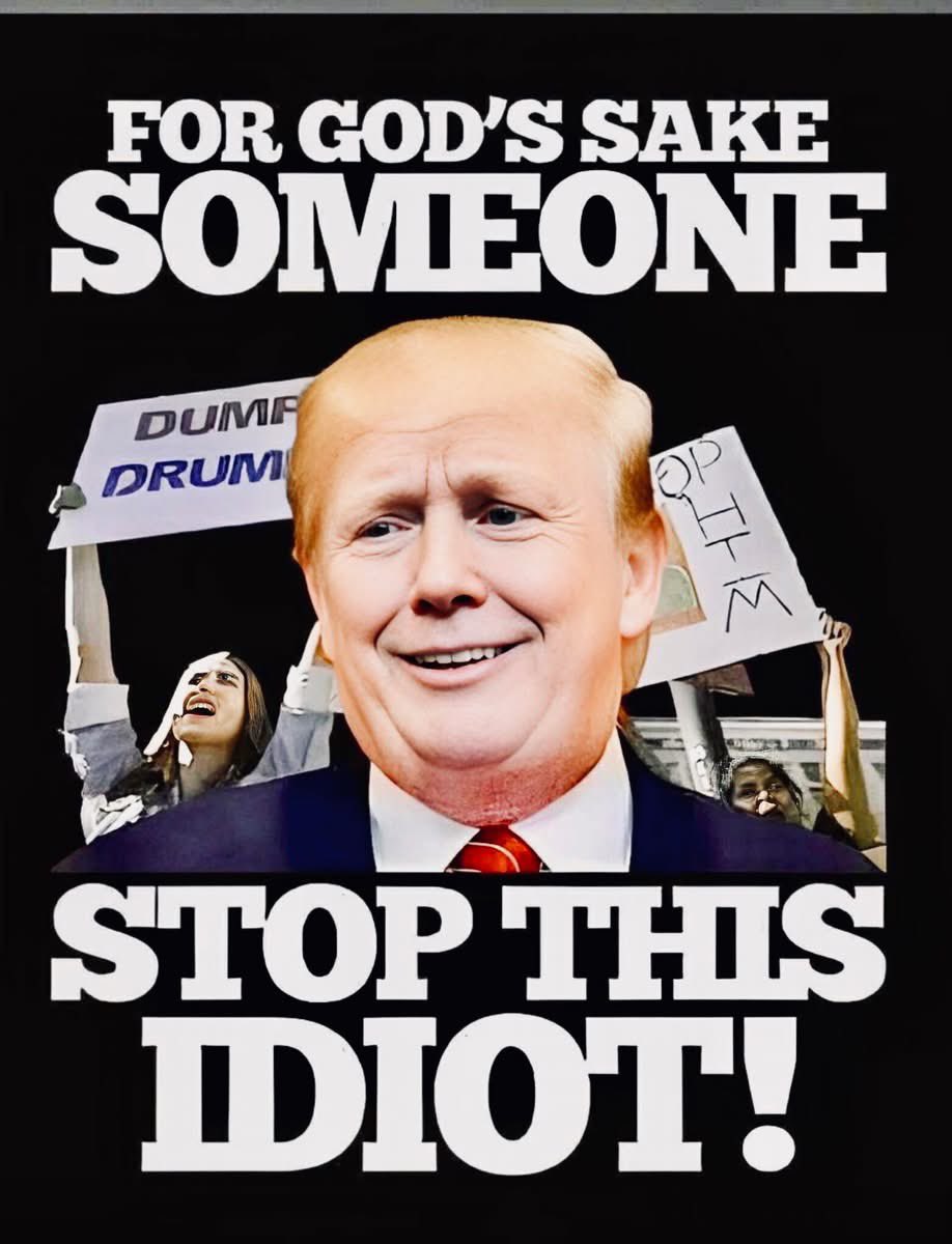 HE MUST BE STOPPED! #SaveTheWorldStopTrump