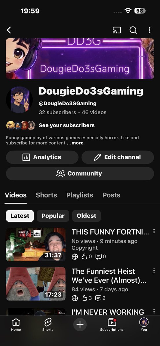 DougieDo3sGamin's tweet image. 🚨NEW #YOUTUBE VIDEO OUT NOW!!!🚨

Ever wondered what a #funny #goofy #fortnite #MichaelJackson #horror #game would look like???👀😂 well look no further. I promise this will be the funniest 💩 you will ever see!!! Click the link below!!

#fyp #twitch

youtu.be/MqalDwp8lMM?si…