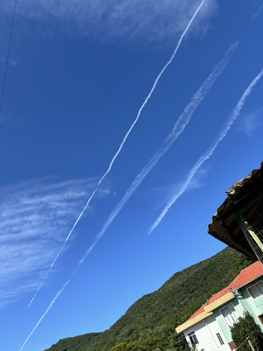#chemtrails in Florianópolis???