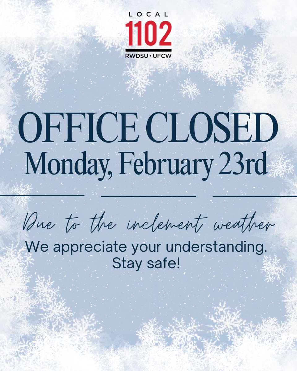 Local 1102 RWDSU/UFCW tweet media