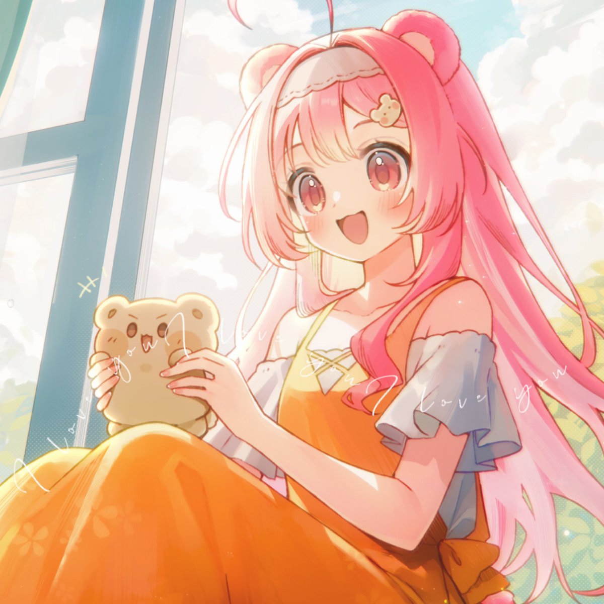 おはくま〜🧸☀️
春みたいに今日はあったかーい🍀