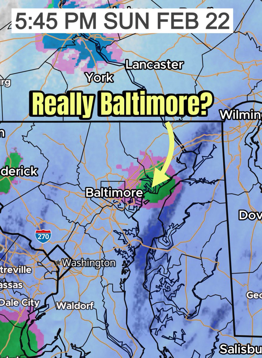 JustinWeather's tweet photo. Really Baltimore?
Come on?!?
Join the snow party already!!!
#FITF https://t.co/MEnTAXncGj