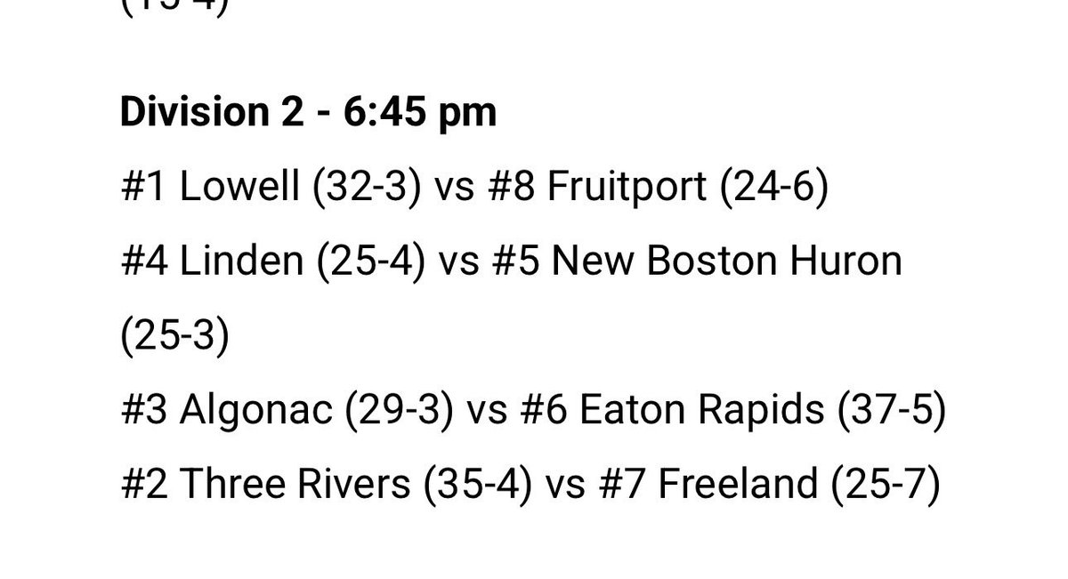 lowellwrestling's tweet photo. Quarterfinals are set! The Arrows will take on Fruitport on Friday, Feb 27, at 6:45PM. 

Team Finals gear is still available for purchase until midnight as well! 

https://t.co/ez4gnE5kvQ

#NEVERYIELD #allin #redarrows https://t.co/AyUt4TRrRK