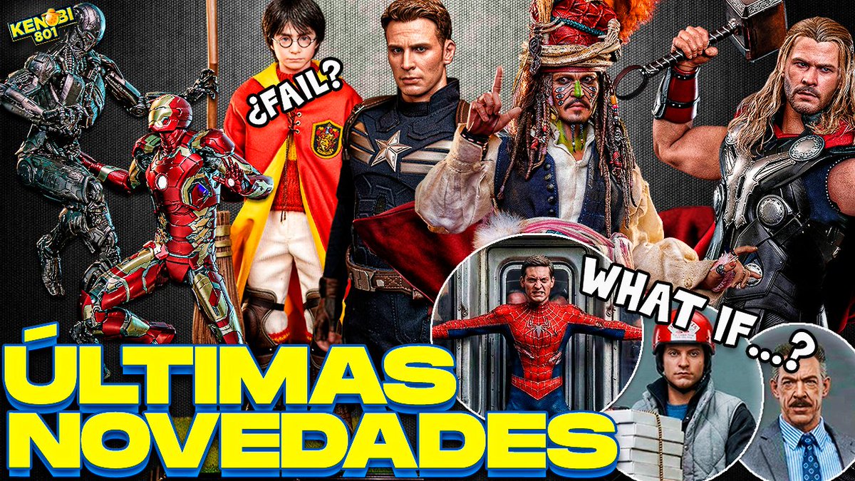 🔥 NUEVO VIDEO 🔥

🧐 Novedades 1/6 #130: ¡NUEVO SPARROW, THOR ARTISAN, IRON MAN, HARRY POTTER JND, WHAT IF SPIDERMAN..!

🍿 youtu.be/bQIj36juiMo