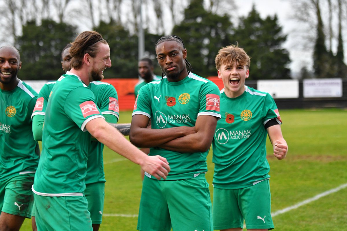 Celebrating that Dan Duncanson goal 🤩🔥

📸 Matt White 

🔵⚫️ | #Sevenoaks #STFC #IsthmianLeague