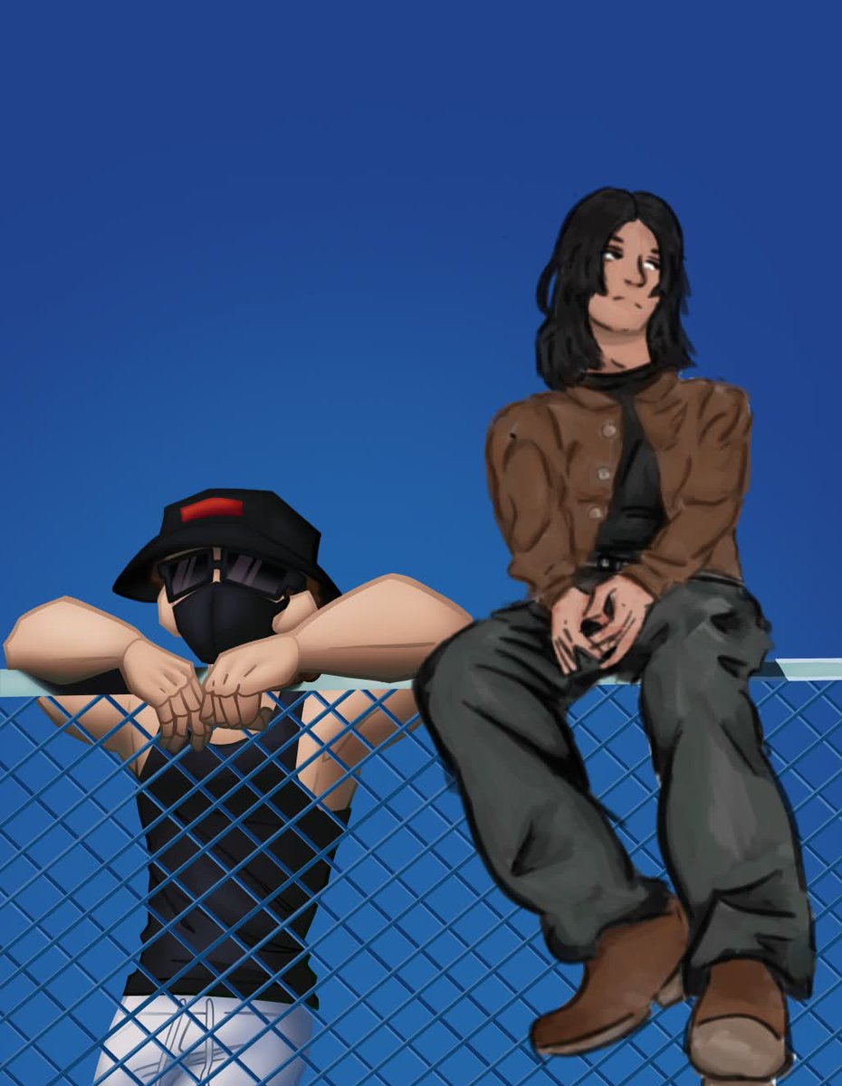 Art collab Larry and Isaac! once again with <a href="/Twxchiii/">KRYS★</a> (yes this time got their user)